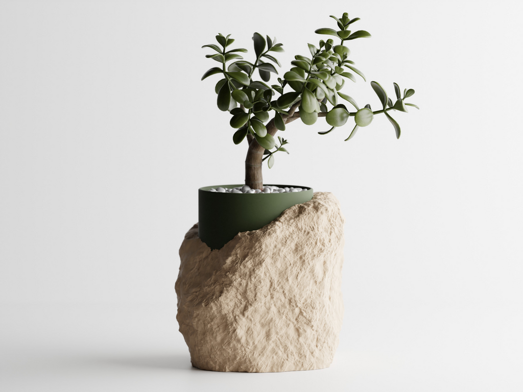 Vaso di Design-roccia