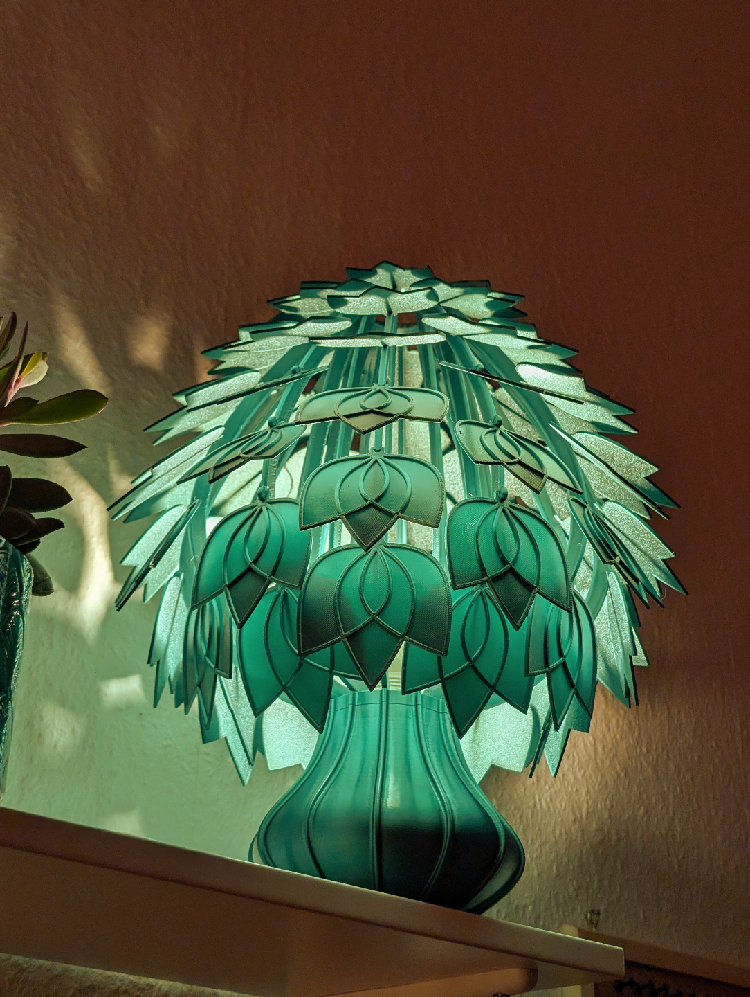Lampada-Foglie