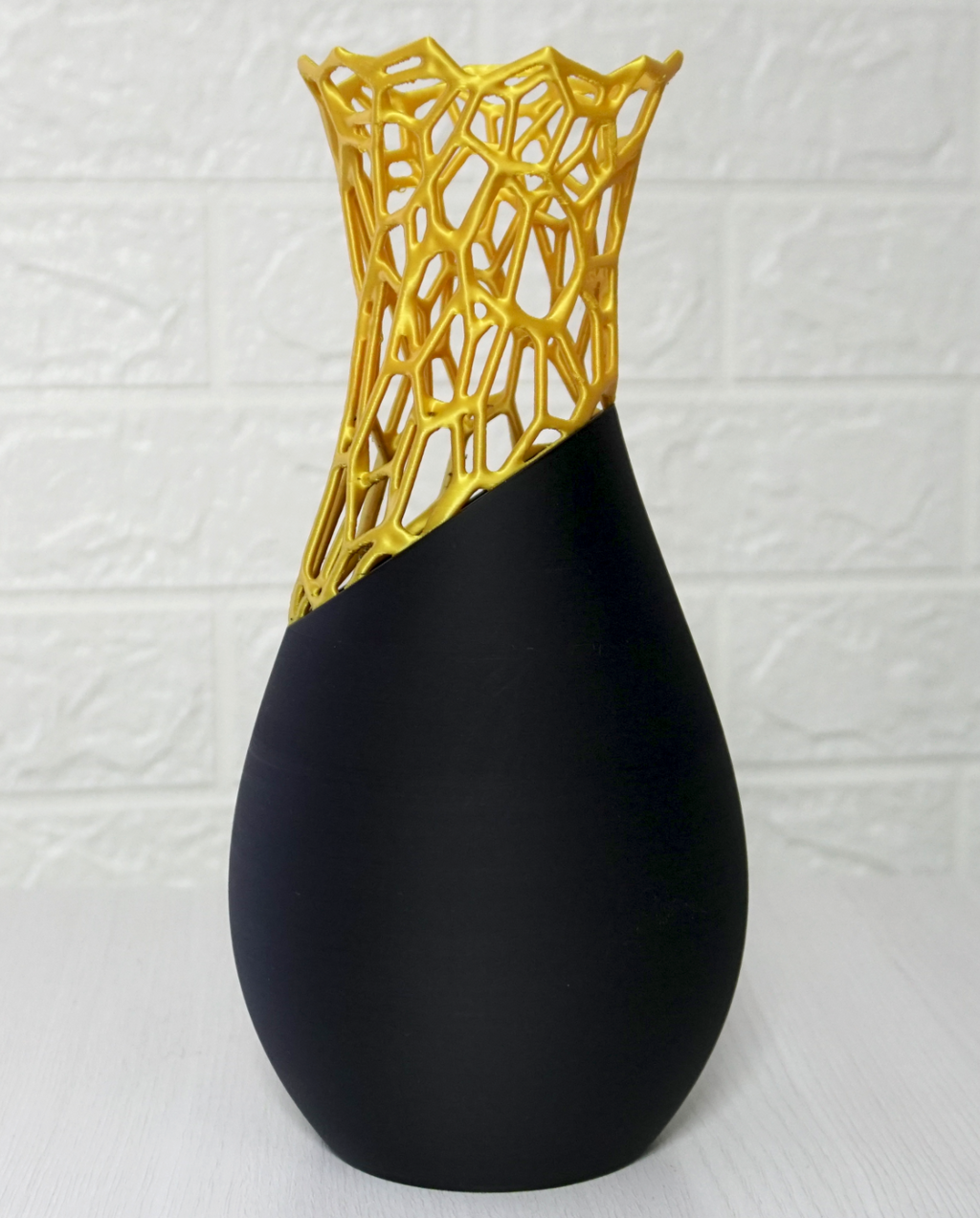 Vaso di Design- Oro colato